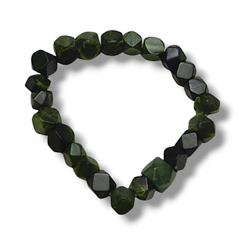 Dark Green Jade Bracelet