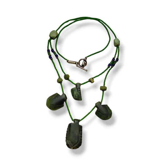Jade Necklace With Green