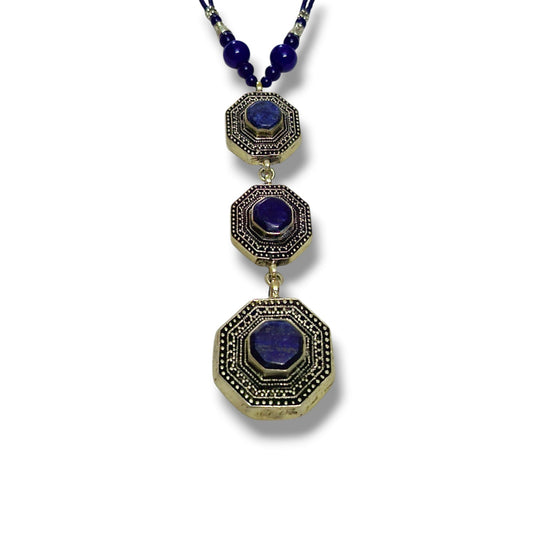 Native Style Lapis Necklace