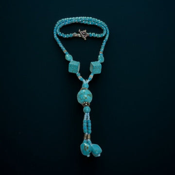 Turquois Blue Color Imitation